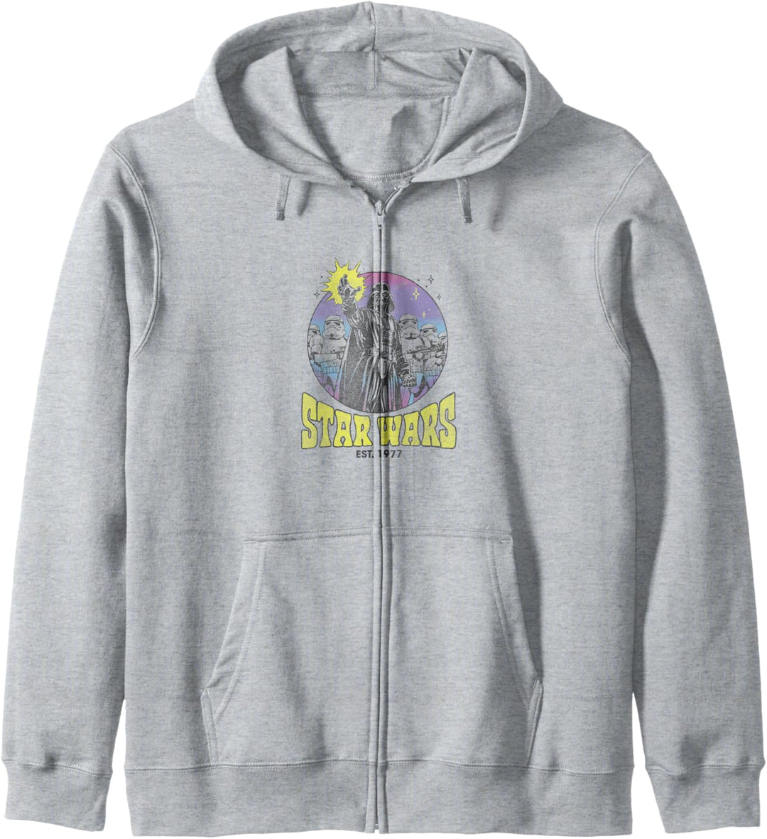 Star Wars Darth Vadar Storm Troopers Color Circle Kapuzenjacke