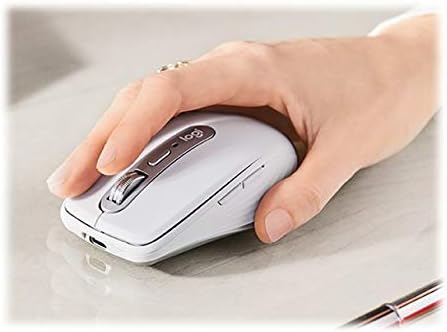 Logitech MX Anywhere 3 kompakte, leistungsstarke Maus – Kabellos, Magnetisches Scrollen, ergonomisch