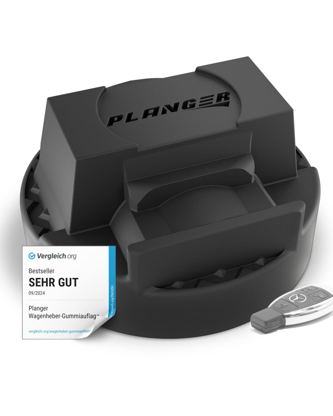 PLANGER® - Wagenheber Gummiauflage (für Mercedes-Benz) - DAIMND PAD - für Rangierwagenheber - Schütz