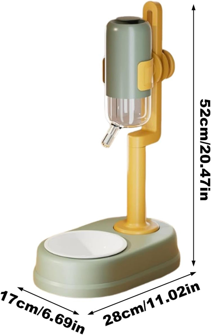 Automatischer Trinkwasserspender Für Haustiere - Anti-Tropf Flasche - 750ml Stehender Tropfsicherer