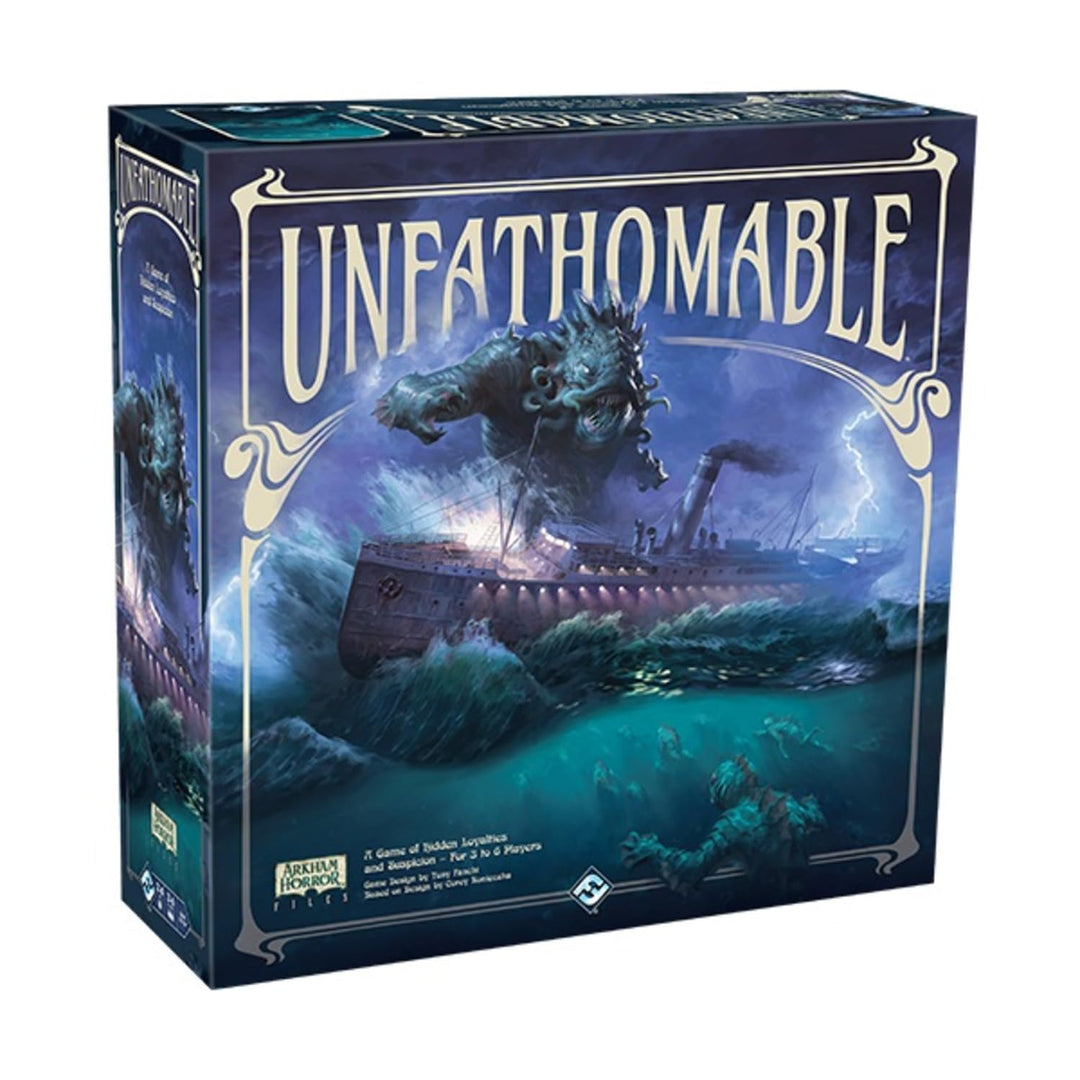 FFG Fantasy Flight Games, Unfathomable, Board Game, Ages 14+, 3-6 Players, 120-240 Minutes Playing T