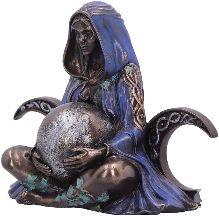 Nemesis Now Dreifach-Mond-Göttin-Figur, 8,5 cm, Violett