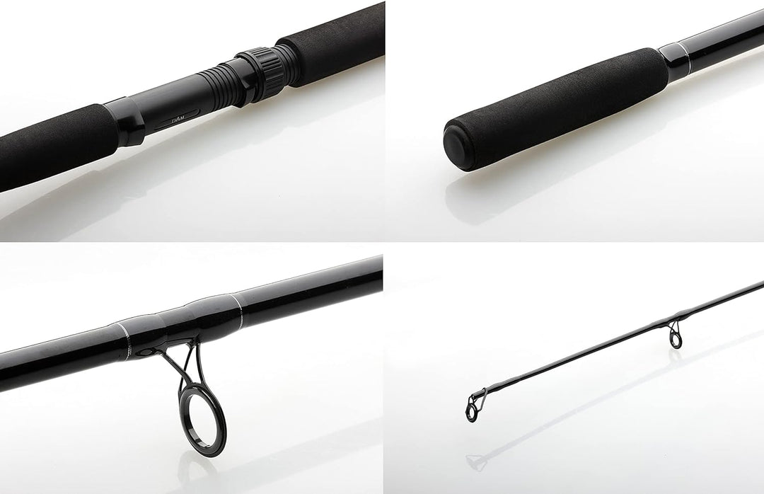 D-A-M Karpfen Set komplett Carp-X - Angelset 2 Karpfenruten + 2 Rollen 3,60 m