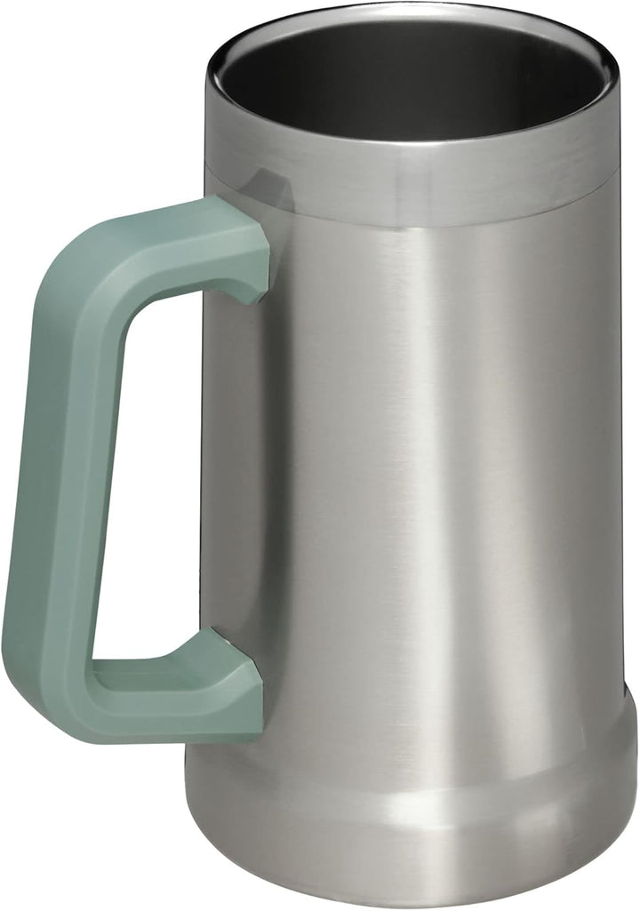 STANLEY Adventure Bierkrug mit grossem Griff, 680 ml, hält Bier stundenlang kalt, hält 2 Dosen Bier,