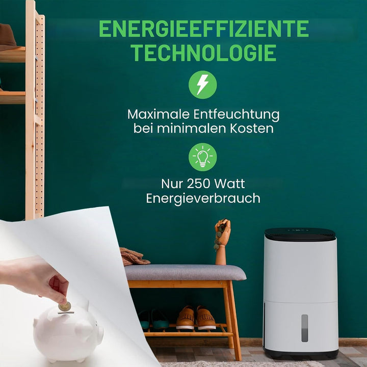 Meaco AreteOne 12L Luftentfeuchter &amp; HEPA Luftreiniger für ein 50m² Haus entfernt Kondensation und F