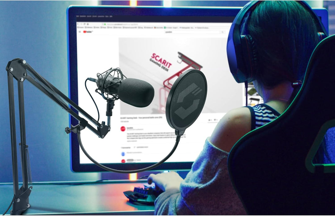 Speedlink VOLITY Ready Streaming Starter Set - Streamer Set für Gaming/Computer/Notebook/Laptop, Mik