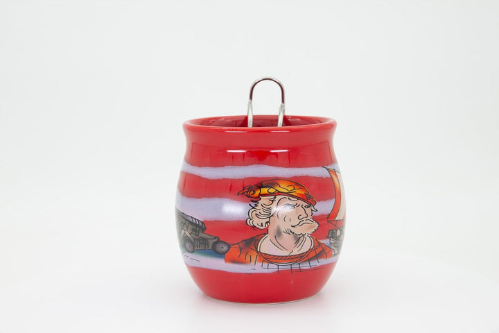Feuerzangentasse 6er im Karton, Rot/Störtebeker - für Feuerzangenbowle Rot / Störtebeker, Rot / Stör