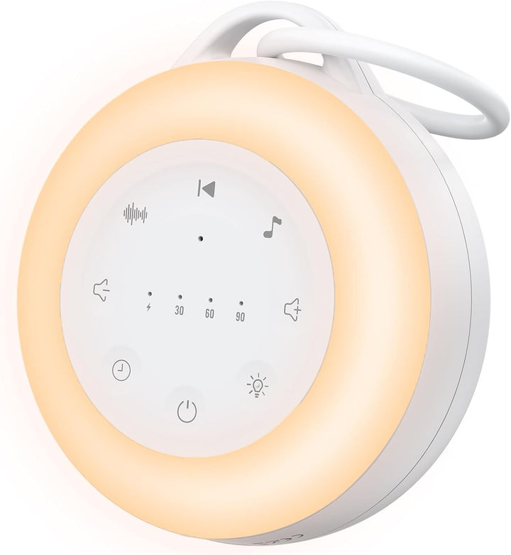 White Noise Machine Einschlafhilfe mit 24 Beruhigende Geräusche Tragbare Weisses Rauschen Maschine 2