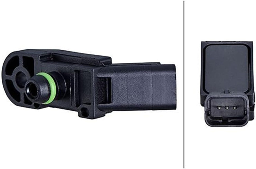HELLA 6PP 358 152-671 Sensor, Saugrohrdruck - 3-polig - geschraubt - mit Dichtungen