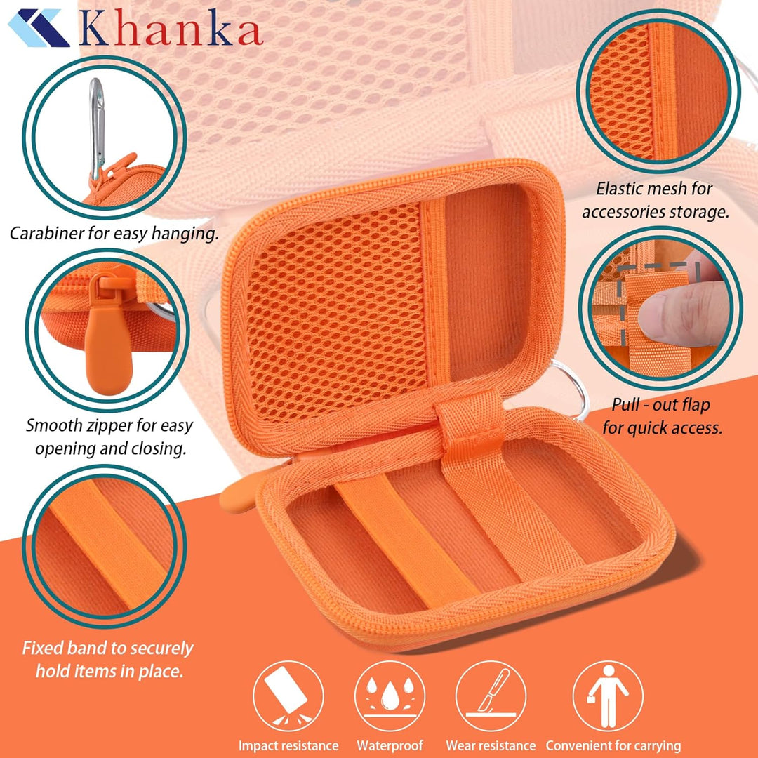 Khanka Etui für Anker Nano/MagGo PowerBank, Ultra-schlankes 5.000mAh/10.000mAh Magnetisches Akkupack