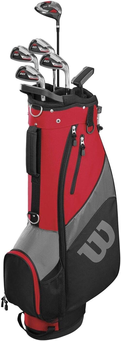 Wilson Damen PRO STAFF SGI GRA LLH 1/2 SET Golfschläger MRH Herren Rechts, MRH Herren Rechts
