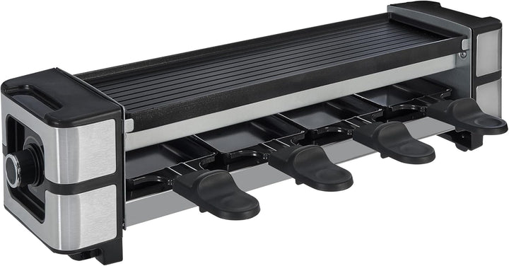 GUTFELS 4-Pfännchen-Raclette RACLETTE 4005 | Raclette Grill 4 Personen | 600 W | Antihaftbeschichtun