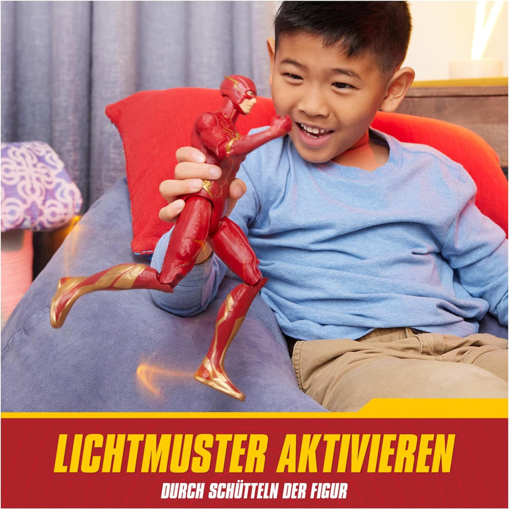Spin Master - DC Comics - The Flash Speed Force Action-Figur zum Kinofilm, 30 cm, mit 15+ Licht- und