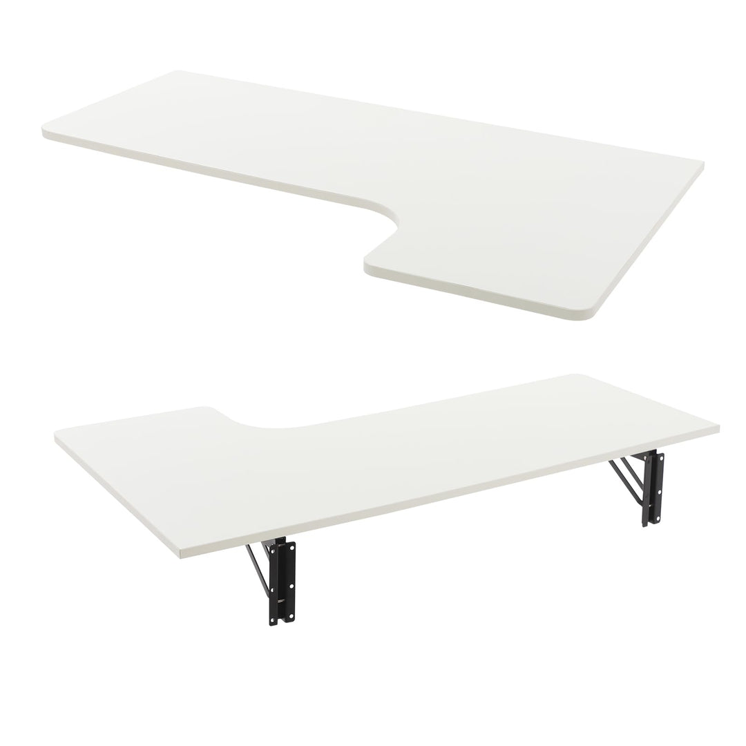 Brride Klappbarer Wandtisch 100x60cm Wand Klappbarer Tisch, Schwebender Schreibtisch Computertisch f