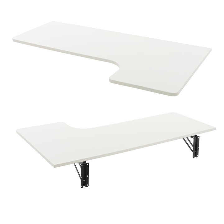 Brride Klappbarer Wandtisch 100x60cm Wand Klappbarer Tisch, Schwebender Schreibtisch Computertisch f