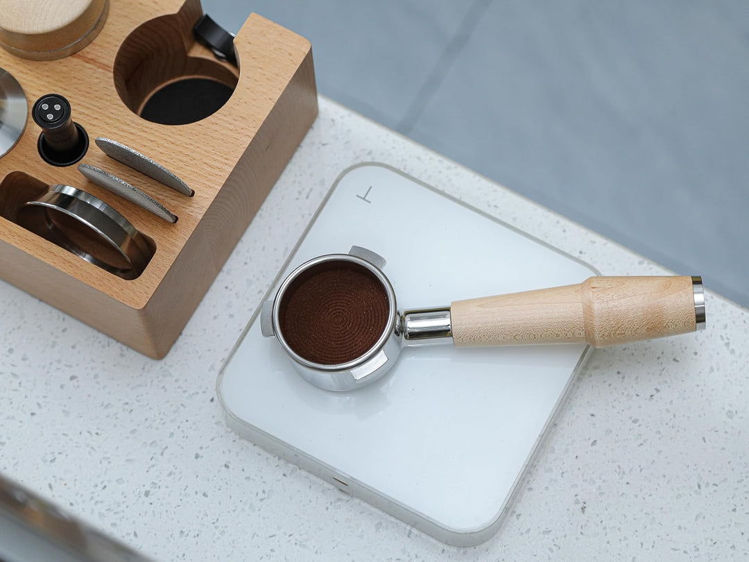 Bodenloser Siebträger 54mm für Sage Barista Express, Pro, Touch, Bambino Plus – Naked Portafilter Ah