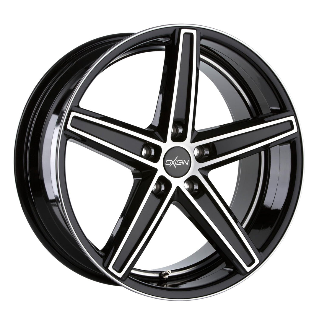 OXIGIN 18 Concave black full polish 8,5x19 ET35 5.00x112.00 Hub Bore 66.60 mm - Alu felgen