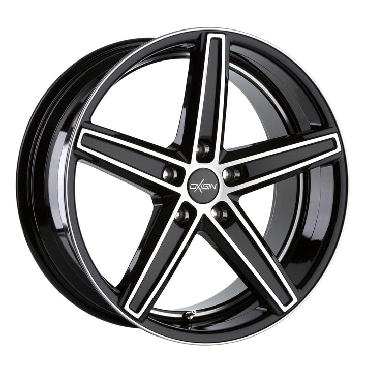 OXIGIN 18 Concave black full polish 8,5x19 ET35 5.00x112.00 Hub Bore 66.60 mm - Alu felgen