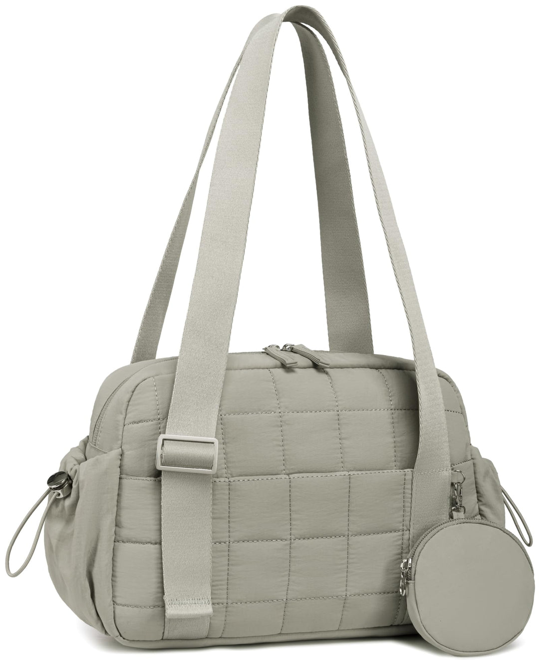 LEDAOU Mini Sporttasche für Damen, Kleiner gepolsterter Turnbeutel mit Nassfach und Münztasche, Leic