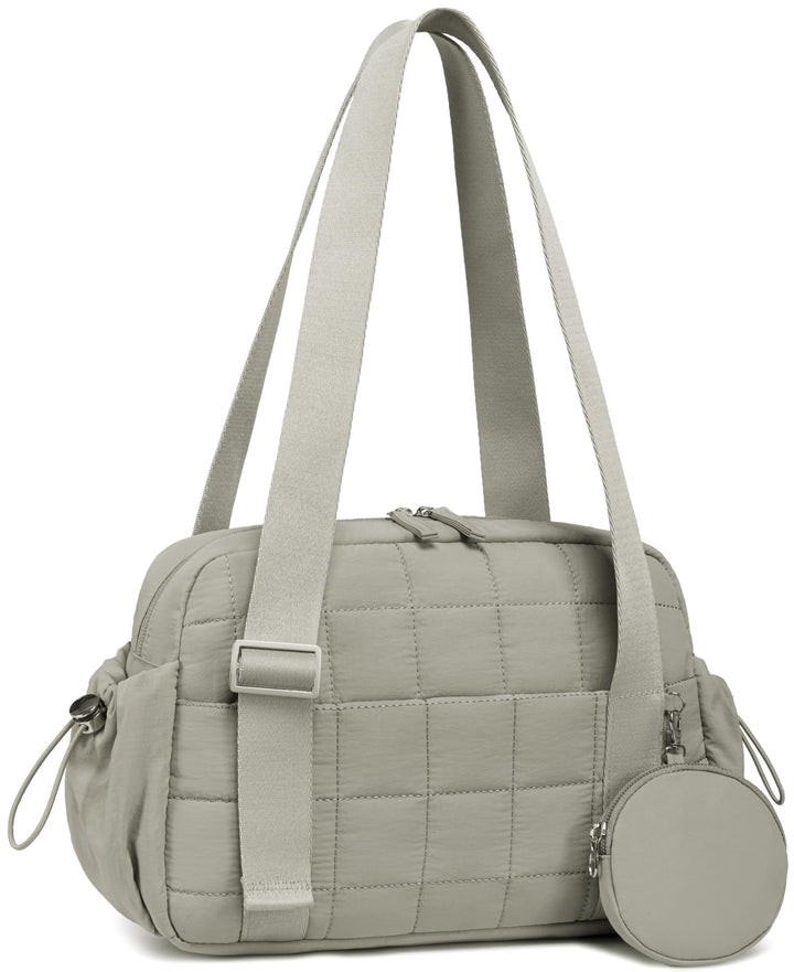 LEDAOU Mini Sporttasche für Damen, Kleiner gepolsterter Turnbeutel mit Nassfach und Münztasche, Leic