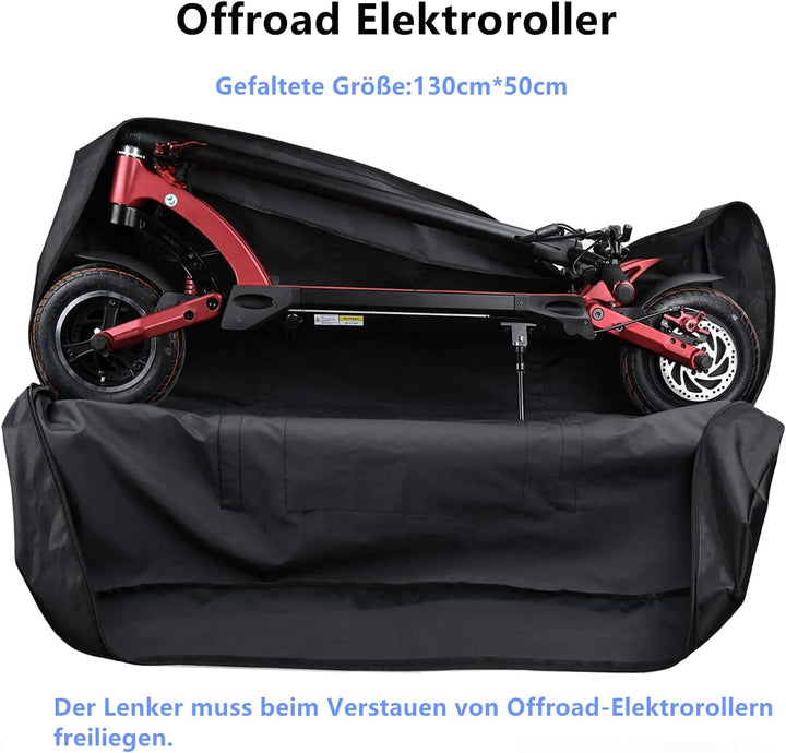 SUNTTELF Elektroroller Tragetasche E-Scooter Aufbewahrung Transporttasche Faltbarer Roller Zubehör R
