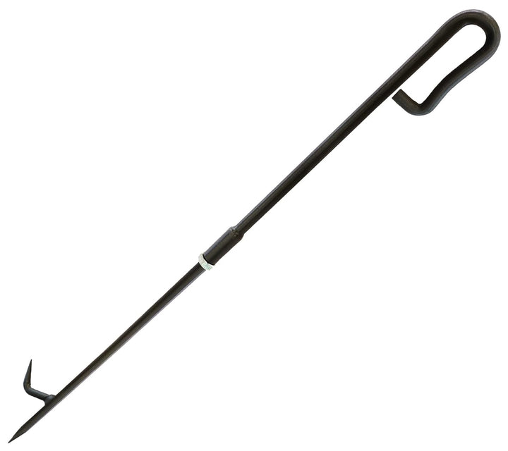 Feuerschürhaken für Feuerstelle. 34 Inc 0.9 kg robuster Kaminschürhaken aus massivem Stahl Durchmess
