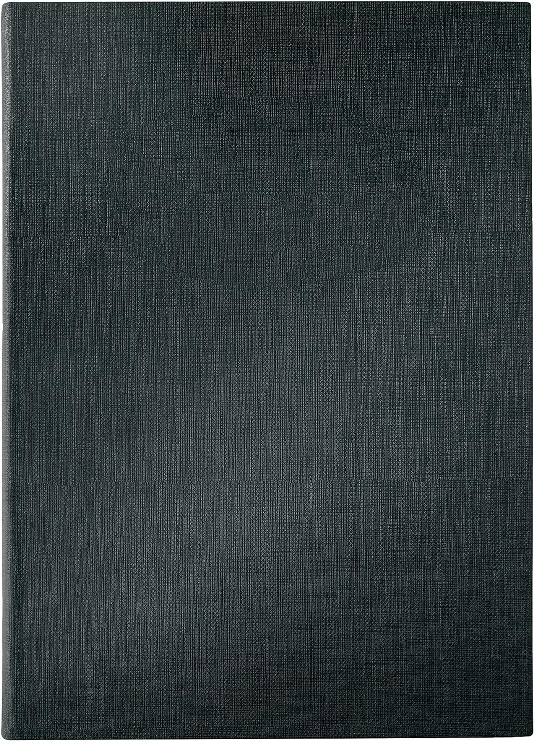SIGEL SM115/5 Speisekarten-Mappen / Präsentationsmappen mit Gummi-Bindung für A5, 5-er Pack, schwarz