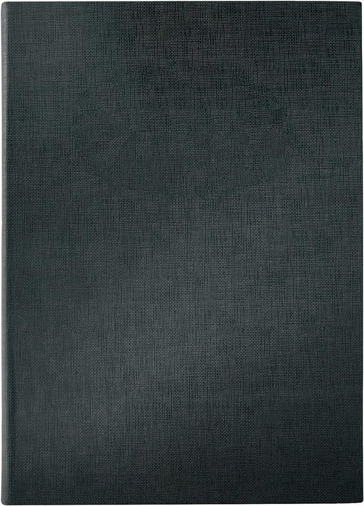 SIGEL SM115/5 Speisekarten-Mappen / Präsentationsmappen mit Gummi-Bindung für A5, 5-er Pack, schwarz