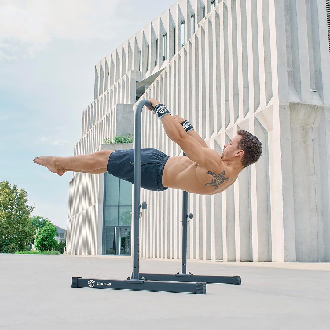Eric Flag Klimmzugstange Heimturnhalle Pull Up Bar Vier einstellbare Höhen für Sport, Bodybuilding,