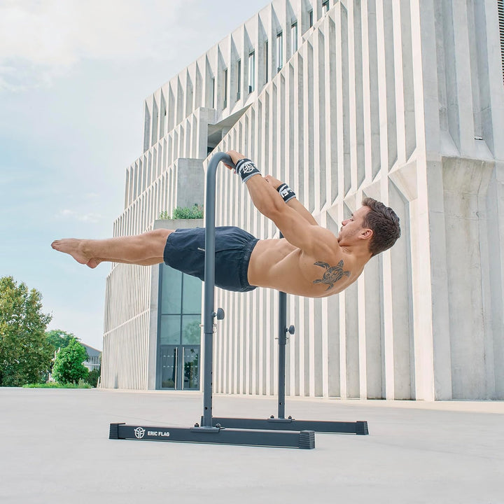 Eric Flag Klimmzugstange Heimturnhalle Pull Up Bar Vier einstellbare Höhen für Sport, Bodybuilding,