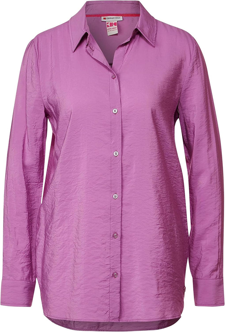 Street One Damen Hemdbluse 34 Meta Lilac, 34 Meta Lilac