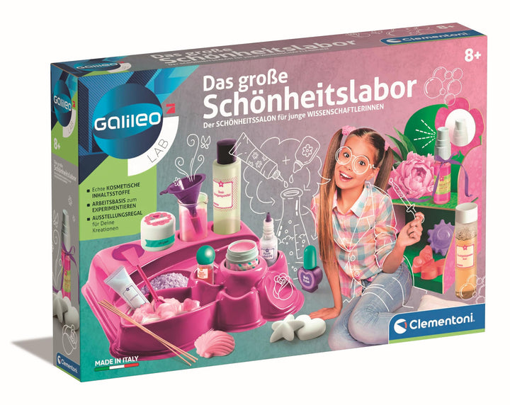 Galileo Lab – Das grosse Schönheitslabor, duftender Badeschaum, Nagellack, Seifen & Shampoo, Experim