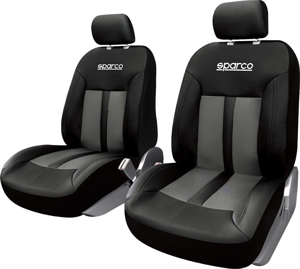 SPARCO SPC1018GR Sitzbezüge Grau, Modell S-LINE, Set of 2