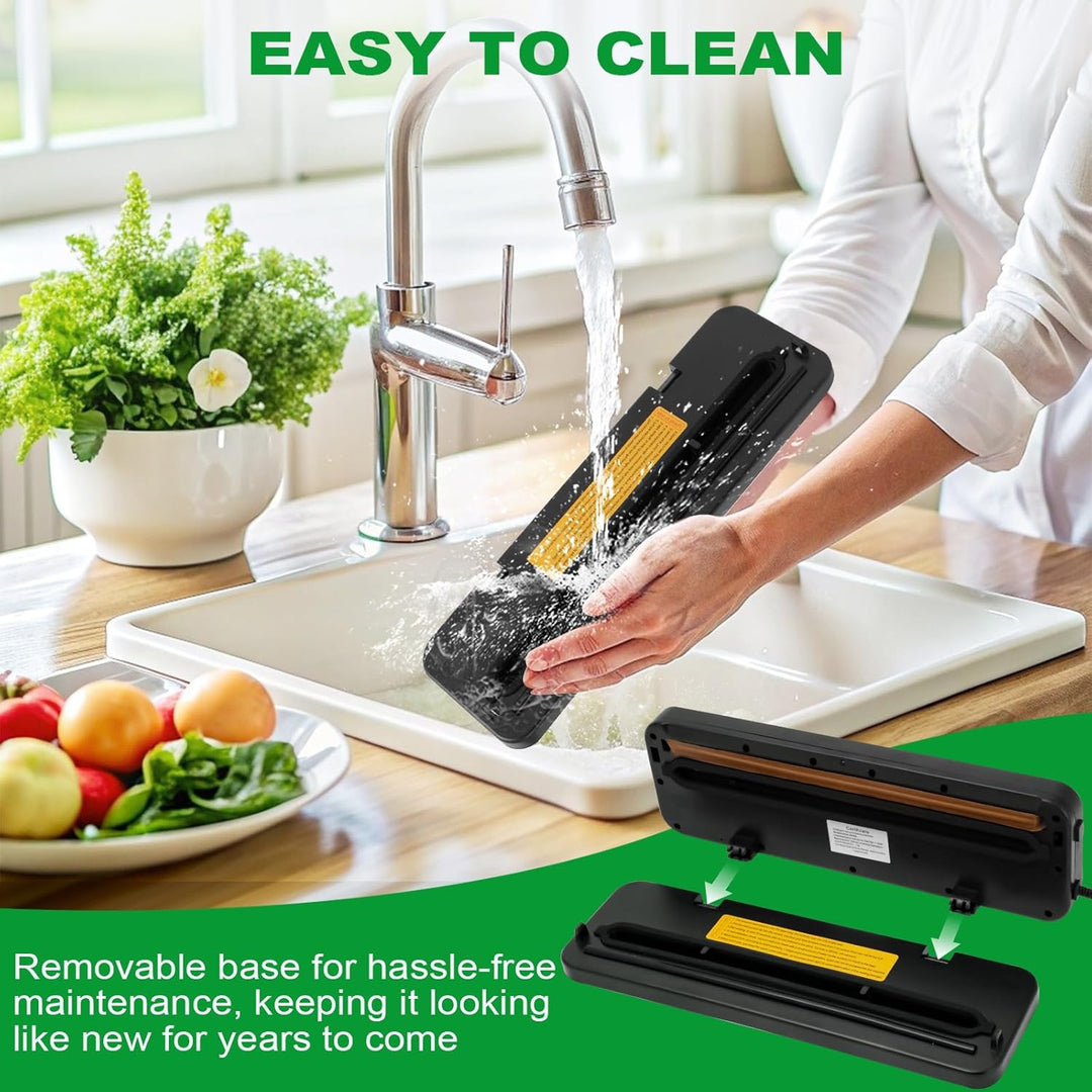 Vakuumiergerät, Vakuumierer für Lebensmittel, Multifunktionales vacuum sealer, Kompaktes Folienschwe