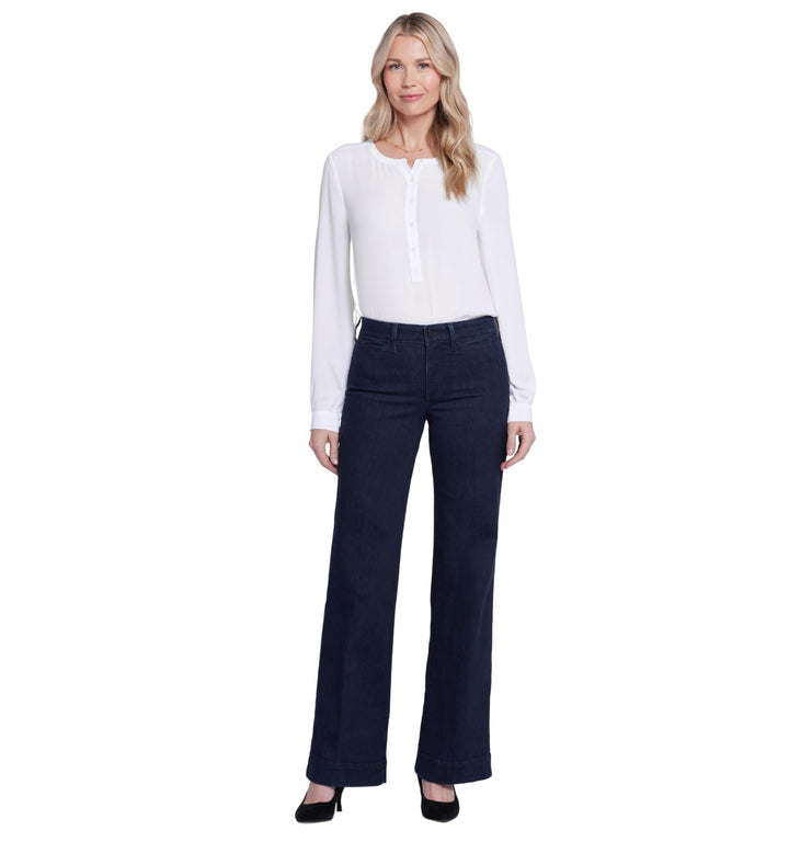 NYDJ Damen Teresa Hose aus Hochwertigem Denim Jeans 8 34 Spülen, 8 34 Spülen