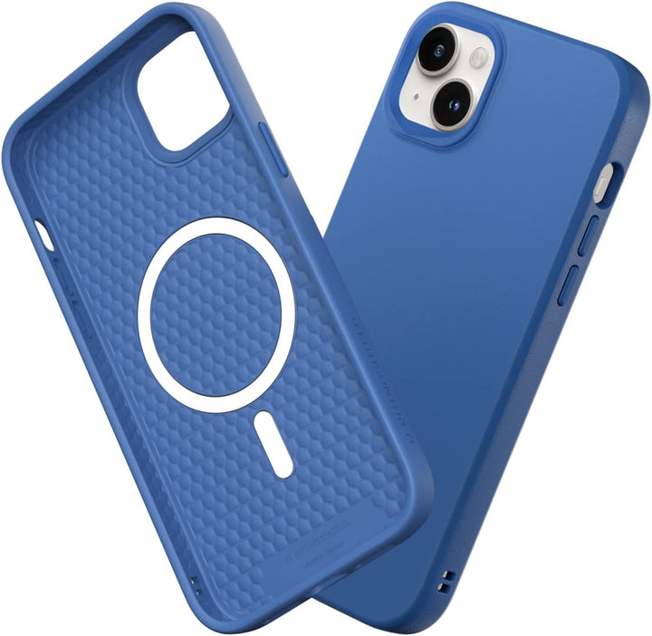 RhinoShield Case kompatibel mit [iPhone 14 Plus] | SolidSuit - MagSafe-kompatibel -Stossdämpfende &