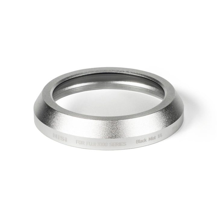 NiSi 49mm Black Mist 1/4 Filter für Fuji X70 / X100 / X100S / X100F / X100T / X100V - Silber Silber