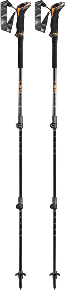 LEKI Makalu Lite Stöcke orange-black-dark anthracite 100 - 135 cm, orange-black-dark anthracite 100