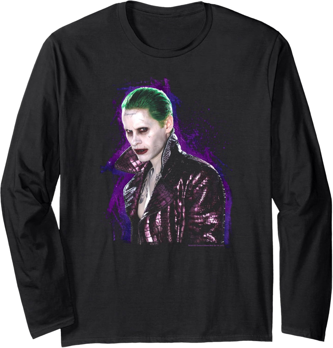 Suicide Squad Joker Stare Langarmshirt