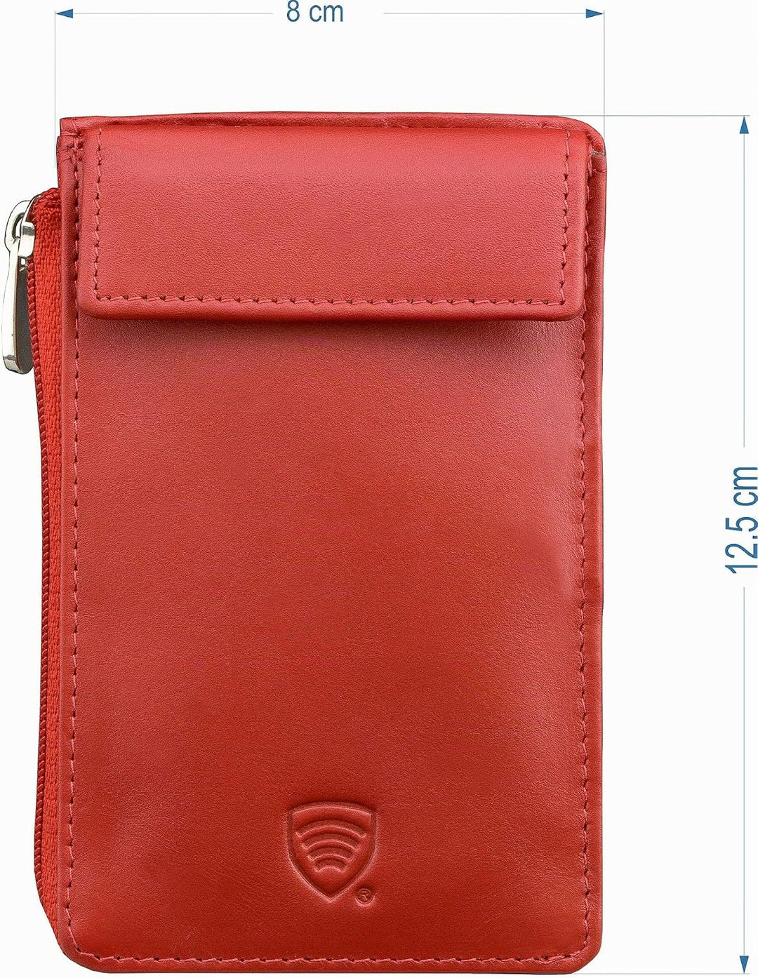 Koruma KFZ Keyless Go Schutz Autoschlüssel RFID Signal Blocker Box Etui Hülle - Schlüsseletui Leder