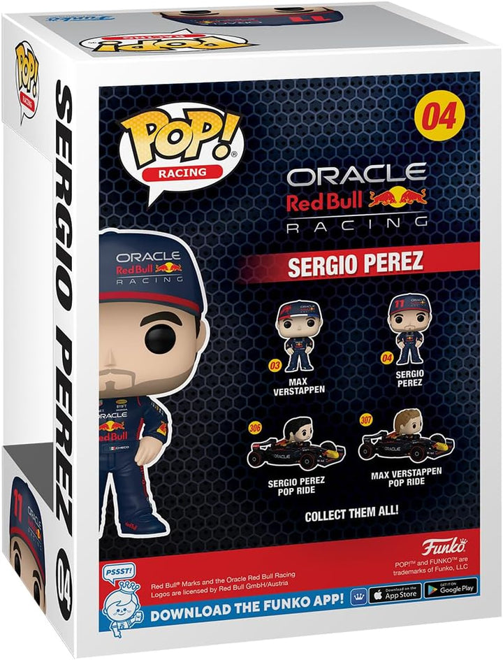 Funko Pop! Formula 1- Max Verstappen - Red Bull F1 & POP! Vinyl: Formula 1- Sergio Perez - Red Bull