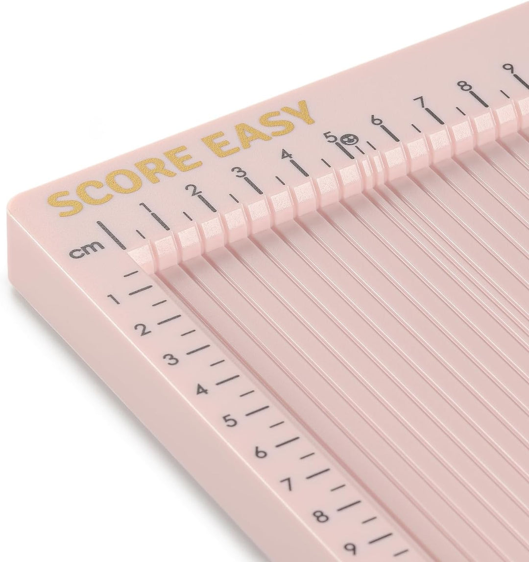 Vaessen Creative Score Easy Falzbrett cm/Metric Roze, Rosa Rosa Single, Rosa Single
