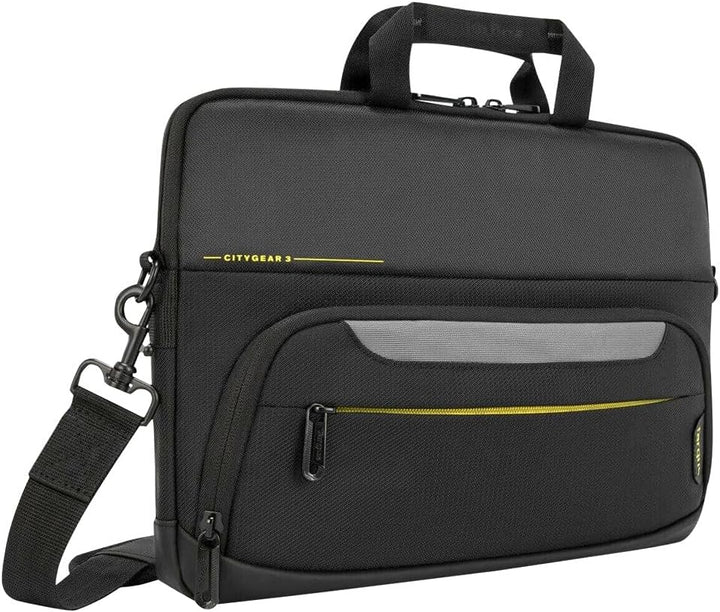 Targus TCG470GL CityGear 15-17,3" Topload Notebook-Tasche – Schwarz Topload 11,6" schmale, Topload 1