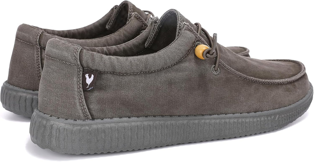 WALK IN PITAS | WP150 WALLABI Washed | Herren Mokassins | Flache Slipper für Männer | Slip on Loafer