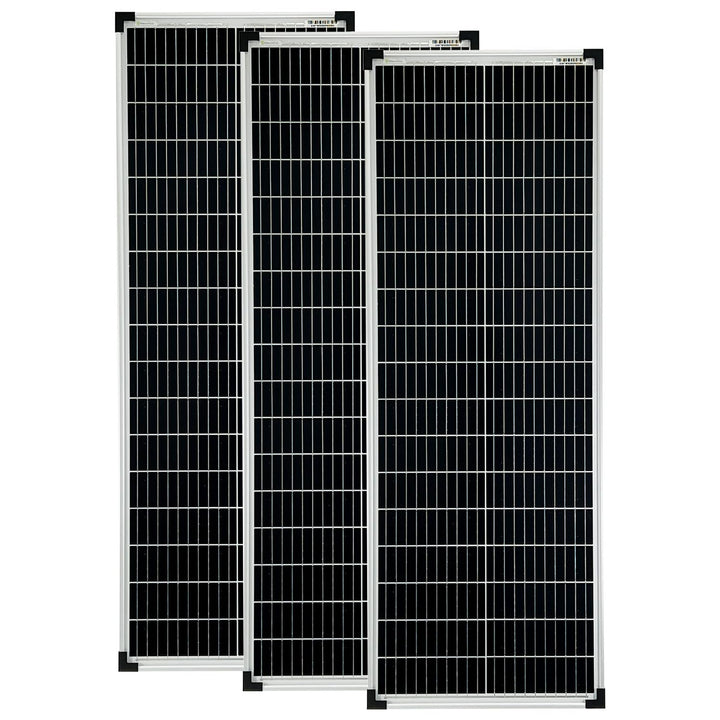 80 Watt Mono Solarmodul 10 Busbars 210mm Zellformat Solarpanel (3), 3