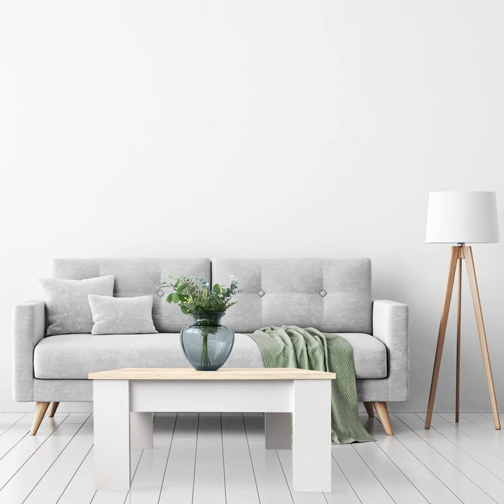 DREAMING ONLINE - 0 Höhenverstellbarer Couchtisch, Wohnzimmer-oder Esszimmertisch, Oberfläche, Masse