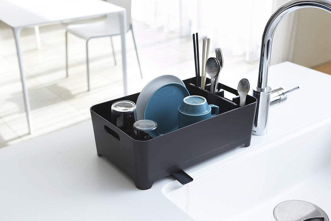 Dish Drainer - Tower - black Schwarz, Schwarz