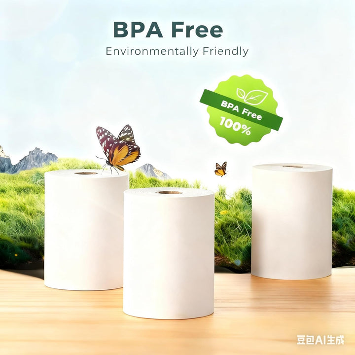 MUNBYN Premium 10 Stk. Thermopapier 80 * 50mm kassenrollen thermorollen bonrollen Thermo bonpapier T