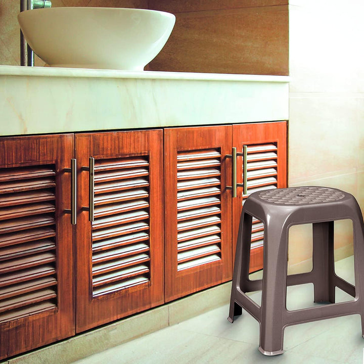Stefanplast 'Hocker Elfe Taupe