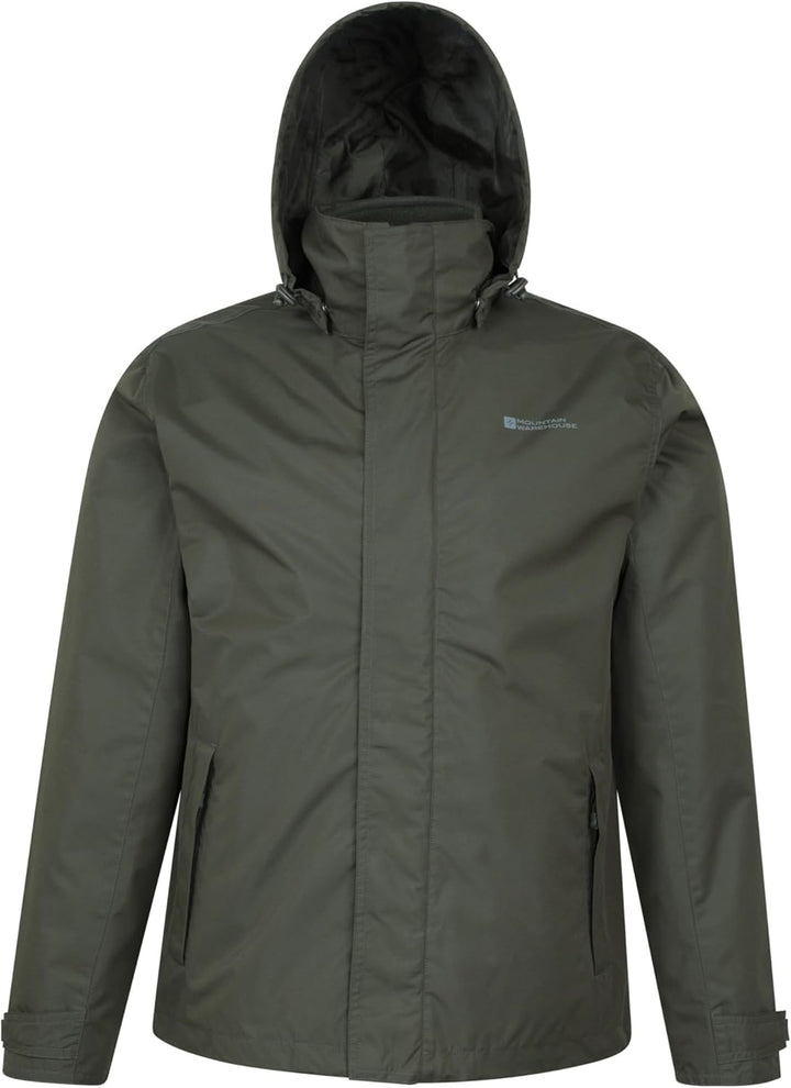 Mountain Warehouse Fell 3-in-1 Herren-Outdoor-Jacke - wasserdichte, atmungsaktive Regenjacke, Multif